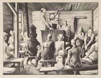 Thomas Hart Benton, (American, 1889-1975), The Meeting, 1941