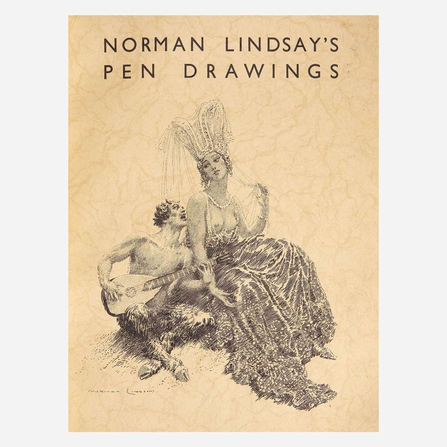 [Fine Bindings] [Bennett] [Lindsay, Norman] Norman Lindsay's Pen Drawings