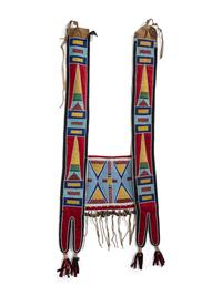 Apsáalooke (Crow) Beaded Hide Martingale