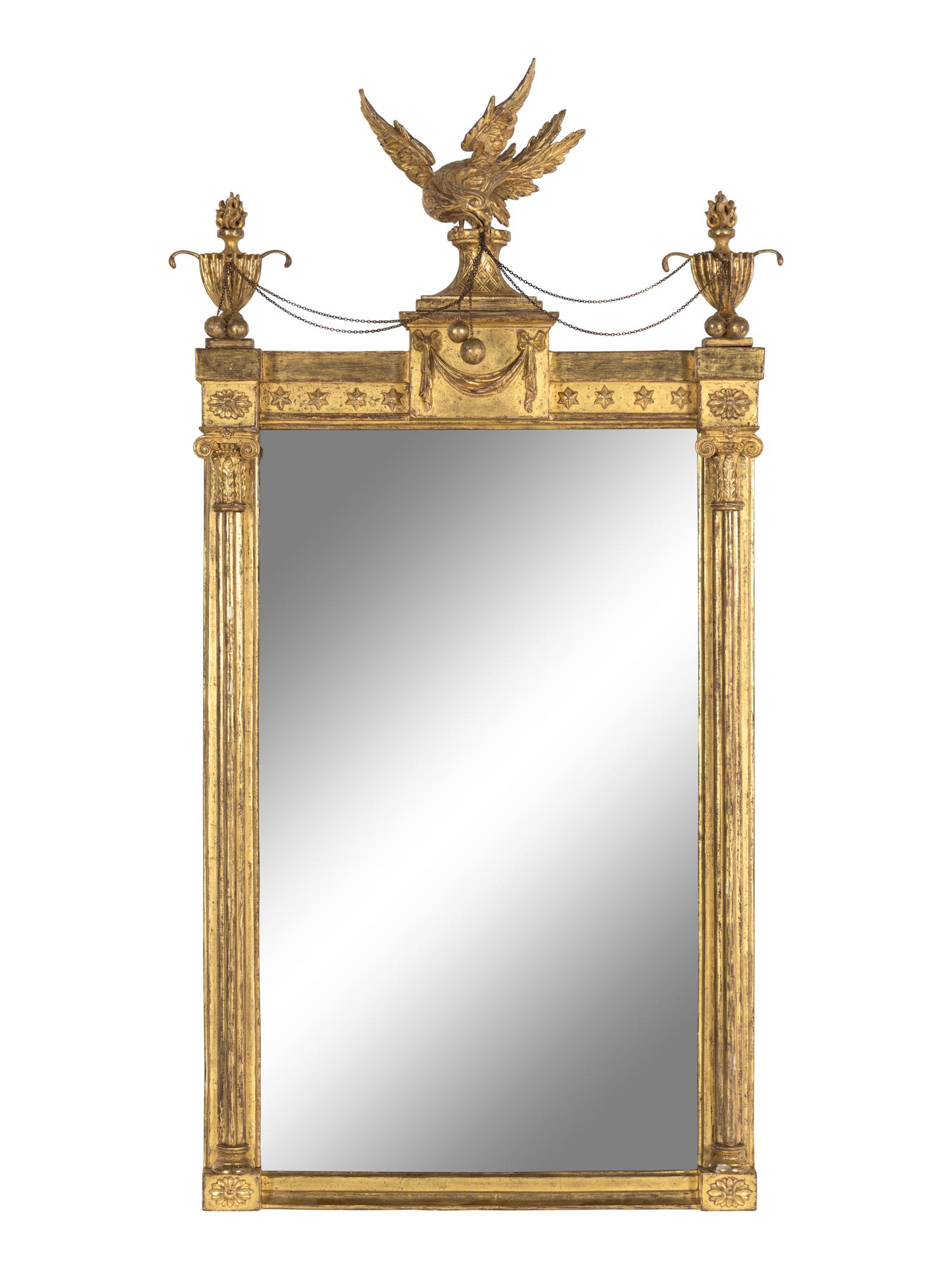 A Regency Giltwood Mirror