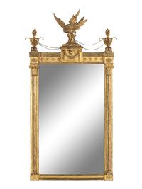 A Regency Giltwood Mirror