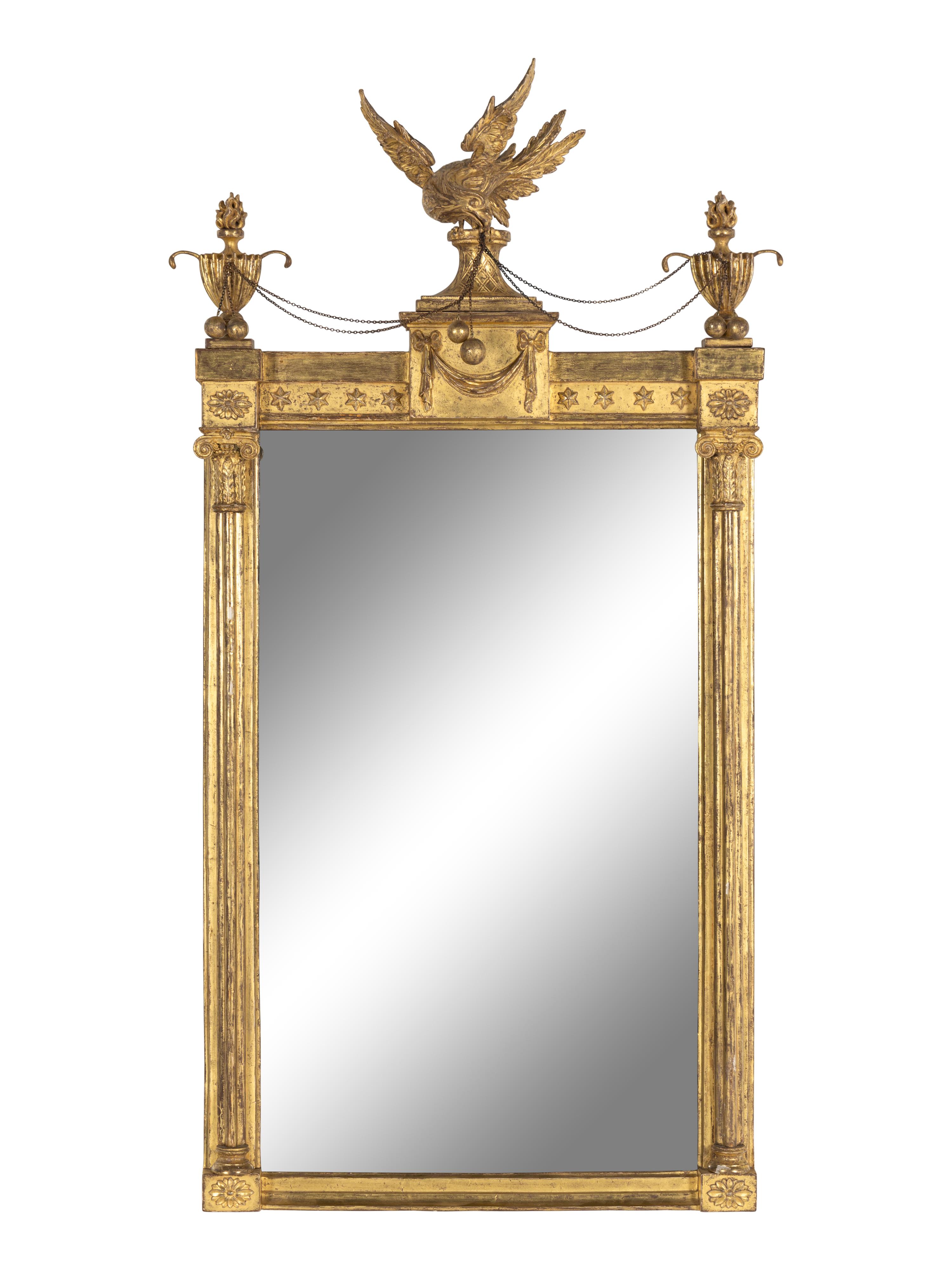 A Regency Giltwood Mirror