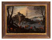 Artist Unknown, (Late 19th/Early 20th Century), Mill Scene with Figures