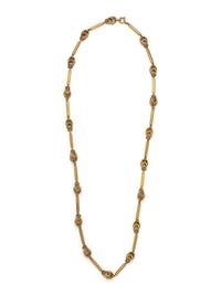 YELLOW GOLD NECKLACE
