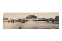 Six Panoramic Photographs of the Hall of Supreme Harmony (Tai-he Dian) During the Boxer Rebellion, 1900