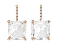 A Pair of 18 Karat Yellow Gold, Quartz and Diamond 'Cobblestone' Earrings, H. Stern, 7.50 dwts.