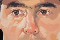 A 1996 Dick Perez Original Greg Maddux Donruss Diamond Kings Artwork,