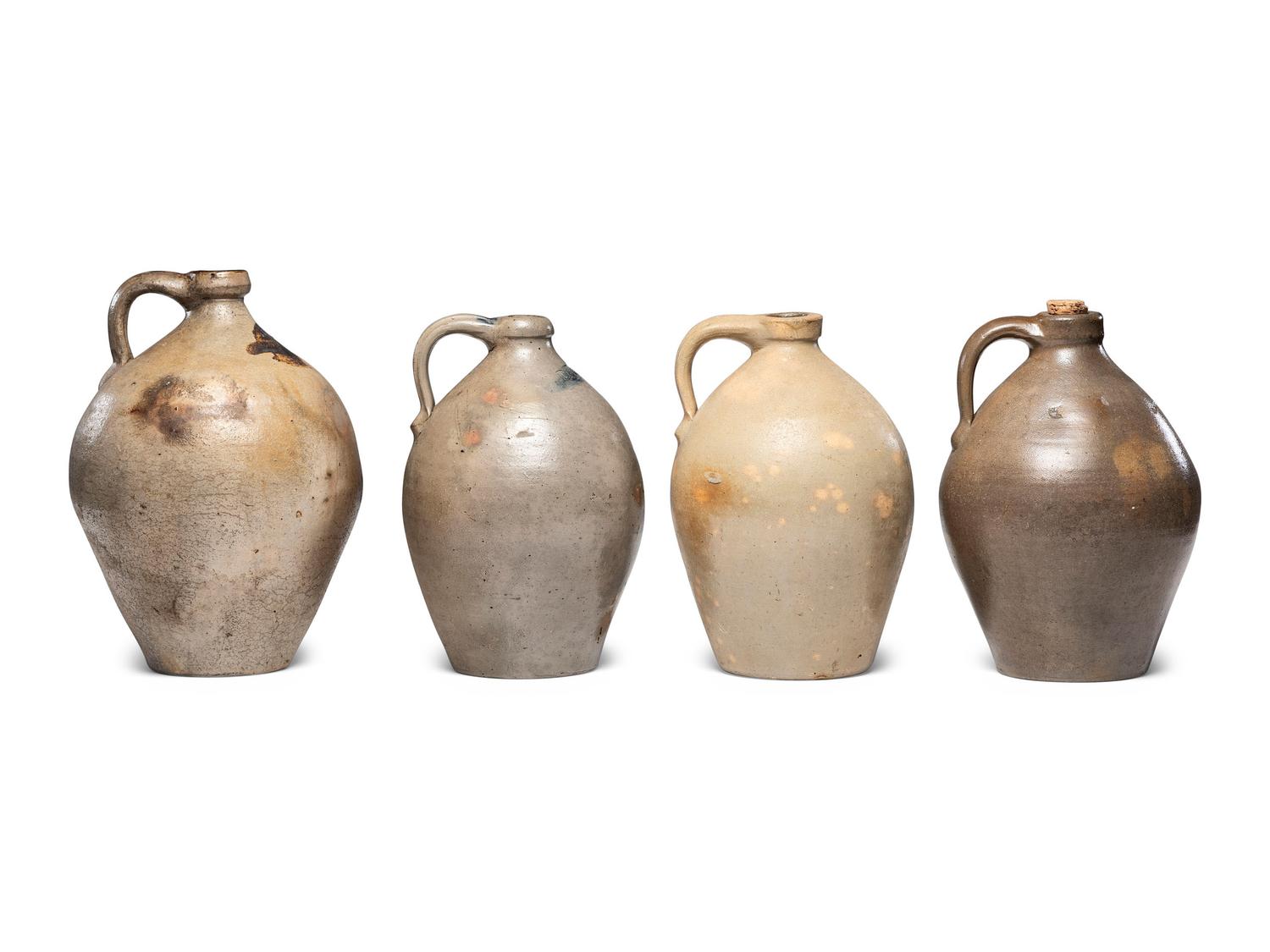 Four Stoneware Jugs