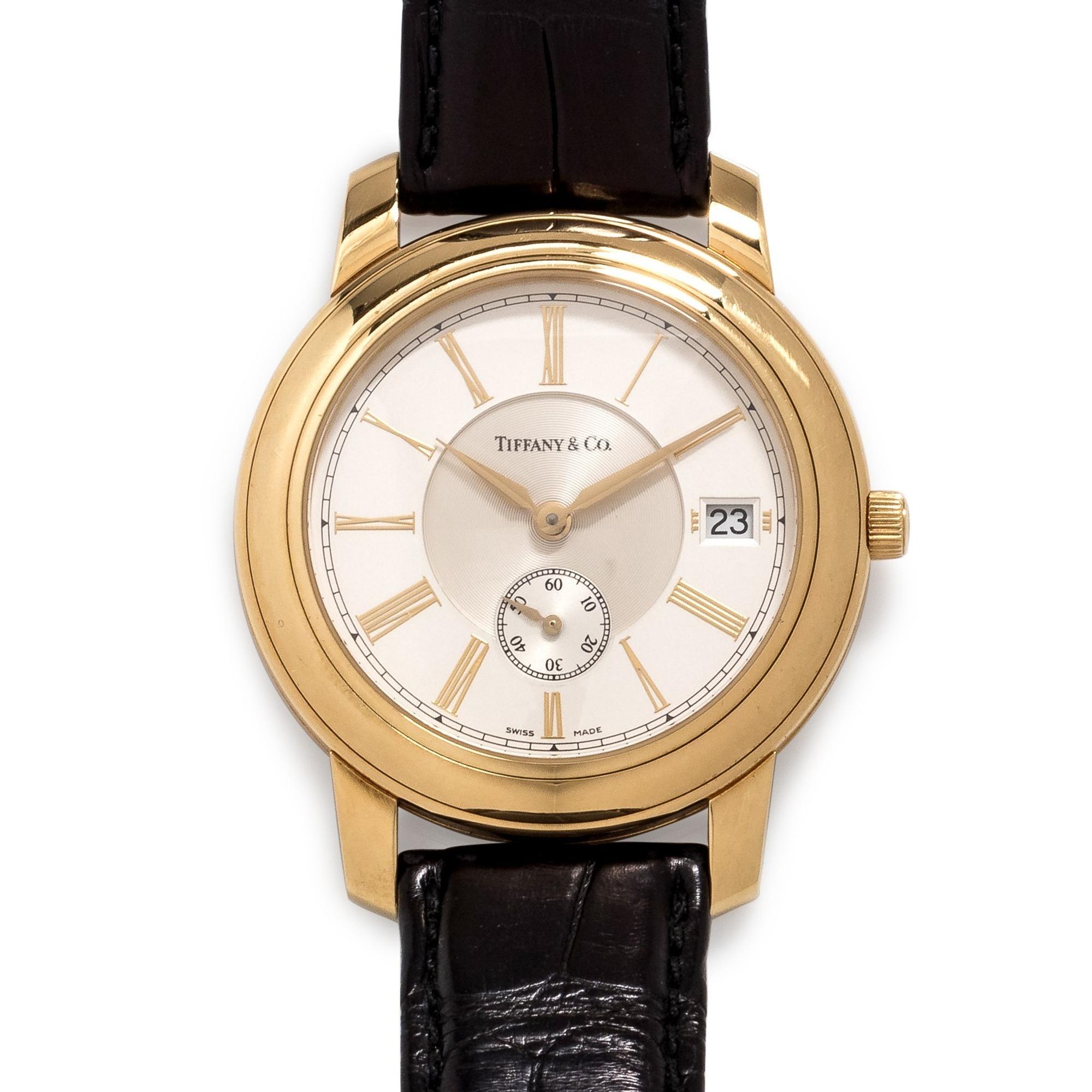 Tiffany & Co., 18K Yellow Gold Wristwatch