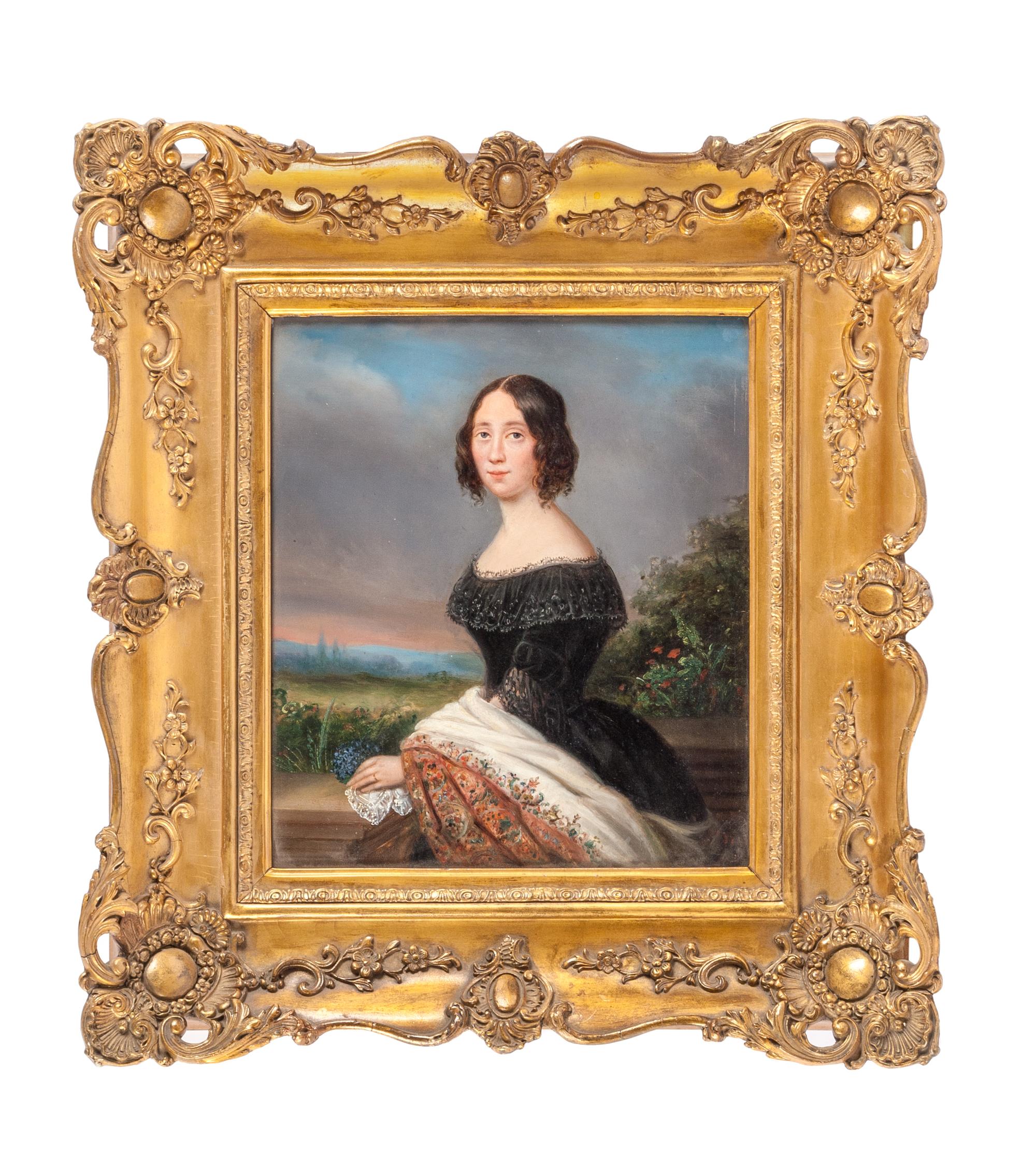 Artist Unknown, (American, 19th Century), Portrait of a Lady