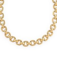 Yellow Gold Fancy Link Necklace