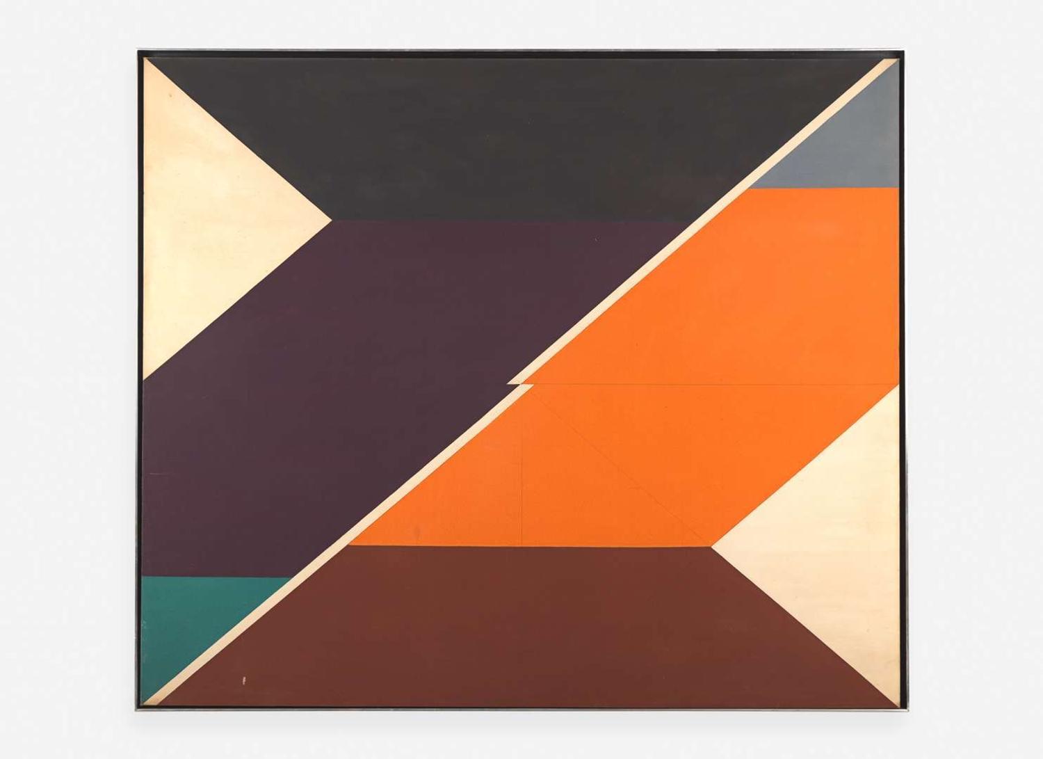 Larry Zox (American, 1936-2006), Diagonal III
