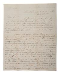 [UNITED STATES COLORED TROOPS]. Letter from Alexander Heasley (1839-1865), discussing progress of the 1st SC Colored Infantry, later the 33rd Infantry USCT. [With:] Additional document.