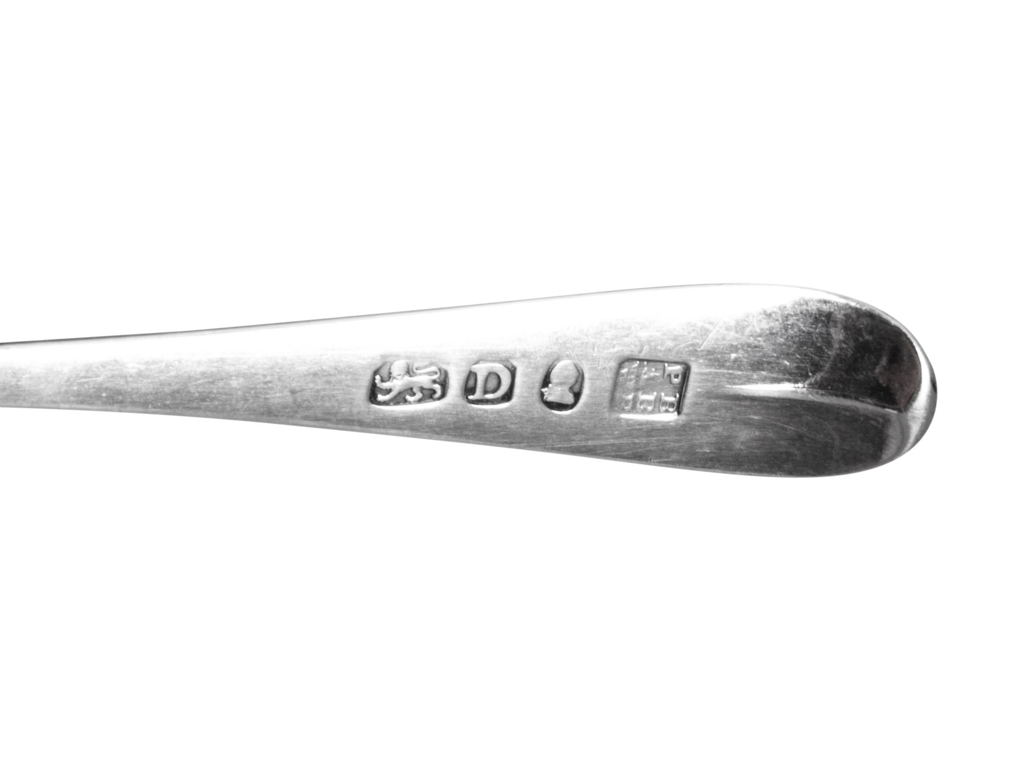 A George III Silver Condiment Spoon