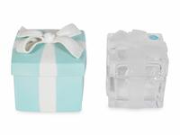 Two Tiffany & Co. Glass and Ceramic Trinket Boxes