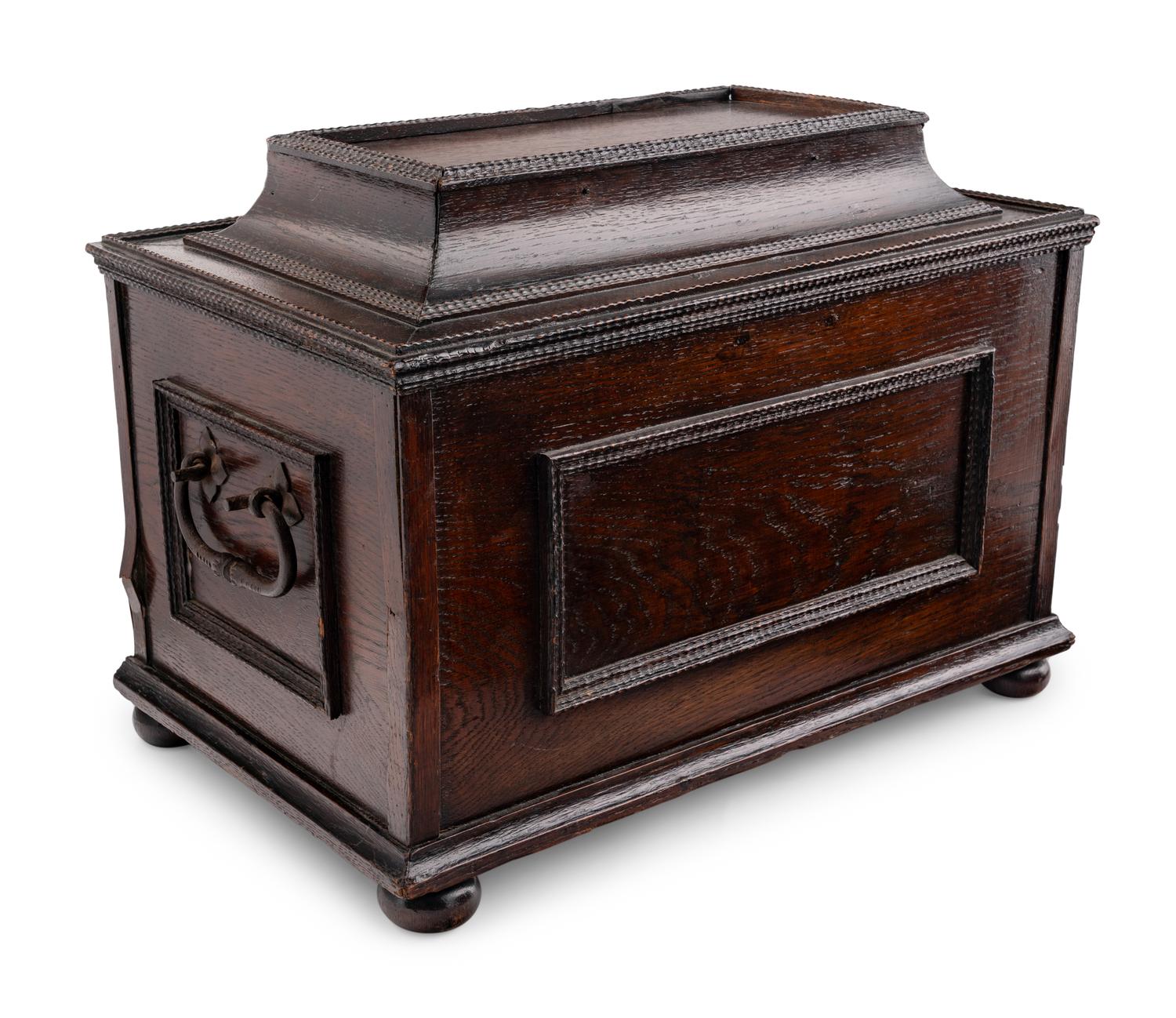 A Flemish Oak Strong Box