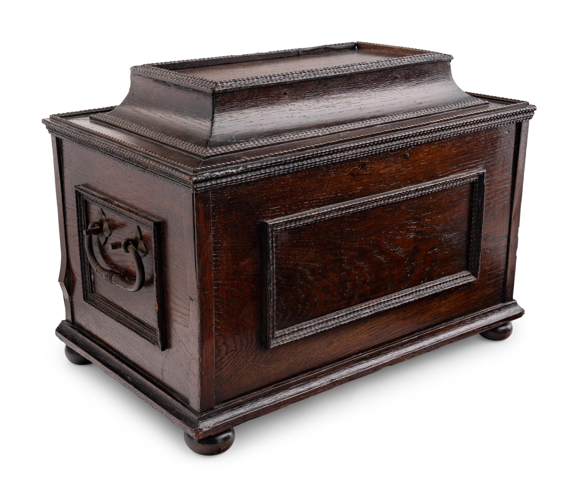 A Flemish Oak Strong Box
