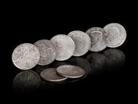 Eight Chinese Silver Coins