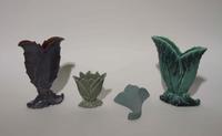 A Group of Eight Haeger Pottery Articles Height of tallest 10 3/4 inches.