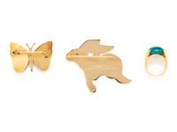 COLLECTION OF YELLOW GOLD JEWELRY