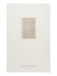 [LEAF BOOK - BIBLES]. The American Bible. Original Leaves from Rare and Historic Bibles Printed in the Colonies and the United States of America During the Seventeenth, Eighteenth, and Nineteenth Centuries . Michael Zinman, compiler. San Francisco: Andrew Hoyem at the Arion Press for; Ardsley, NY: Haydn Foundation for the Cultural Arts, 1993.