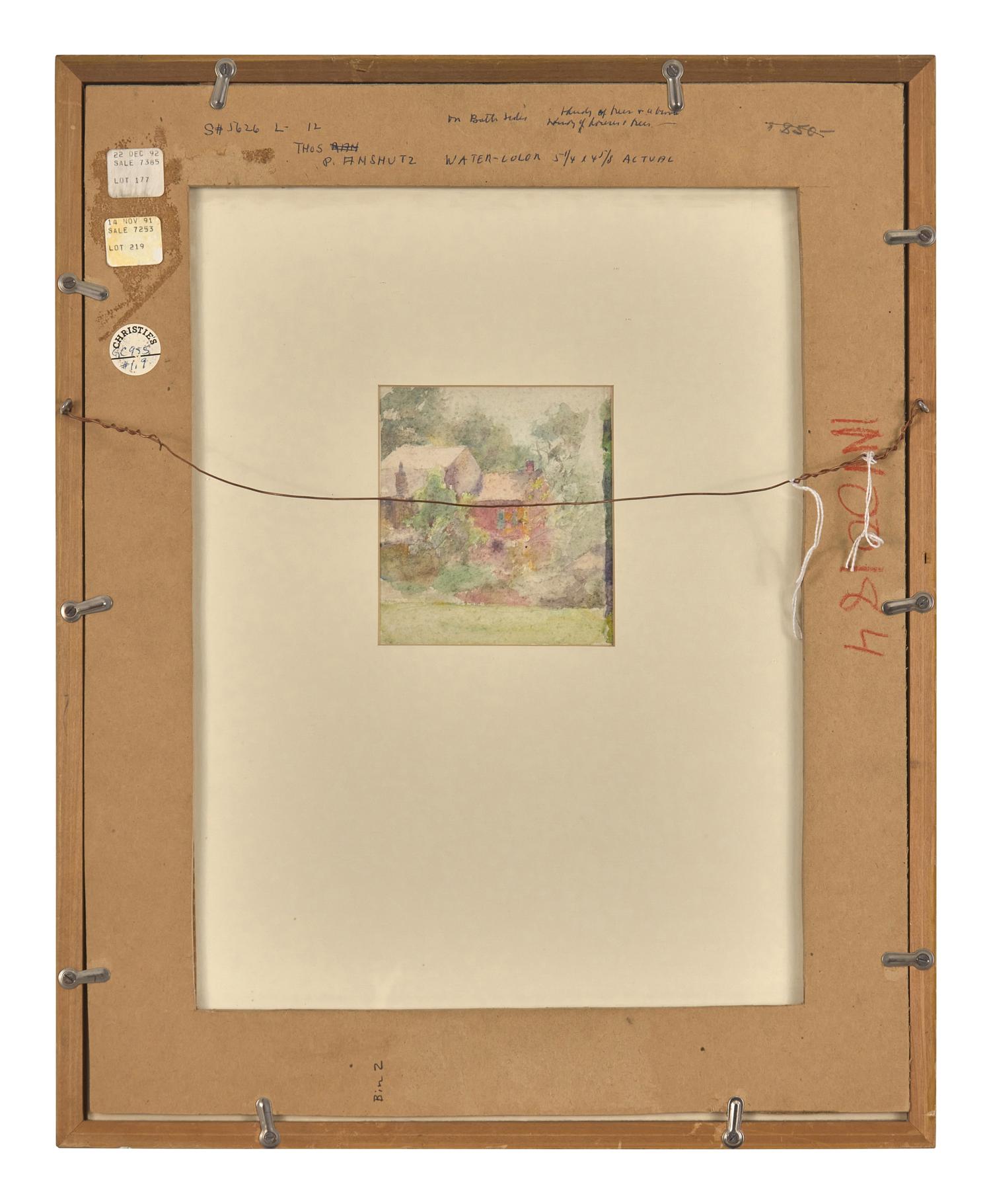 The Stream; with House in the Woods (A Double-Sided Work)