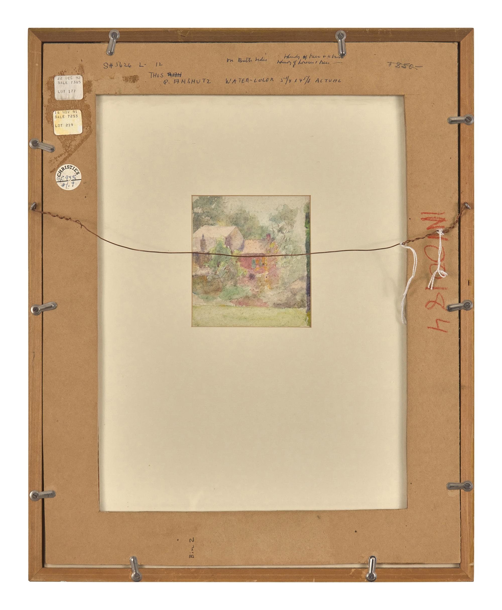 The Stream; with House in the Woods (A Double-Sided Work)