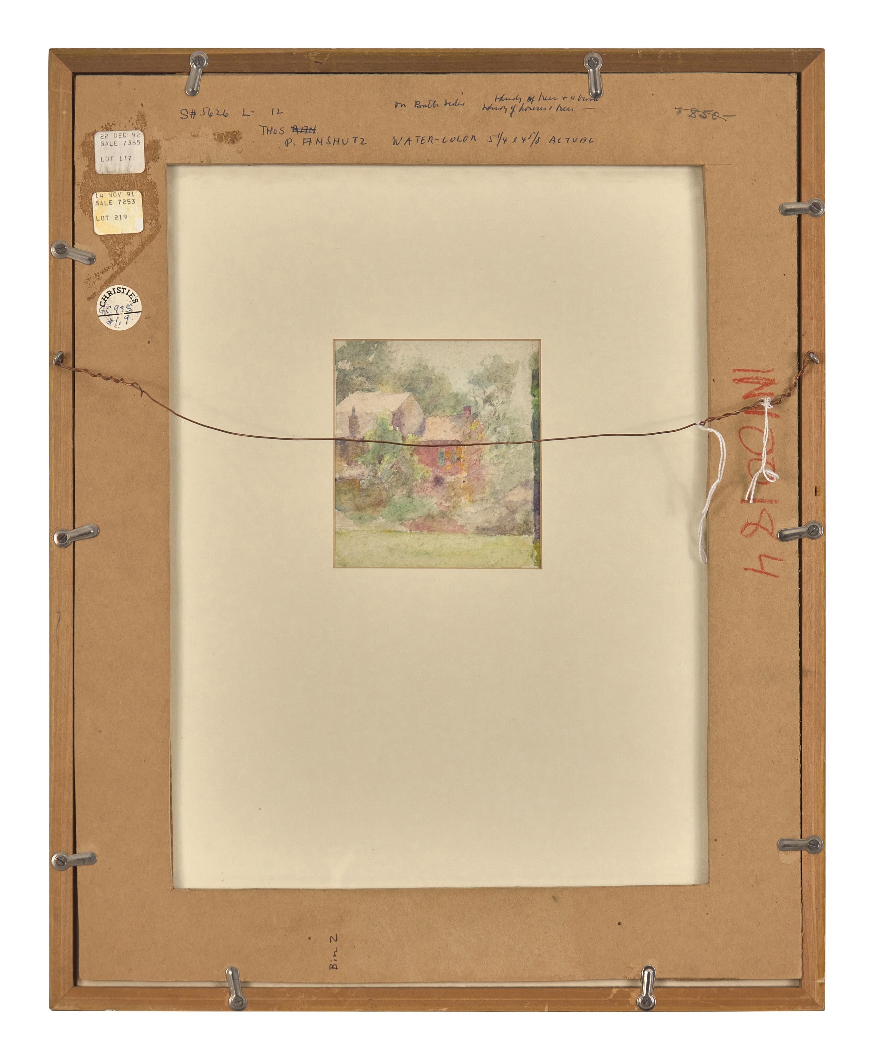 The Stream; with House in the Woods (A Double-Sided Work)