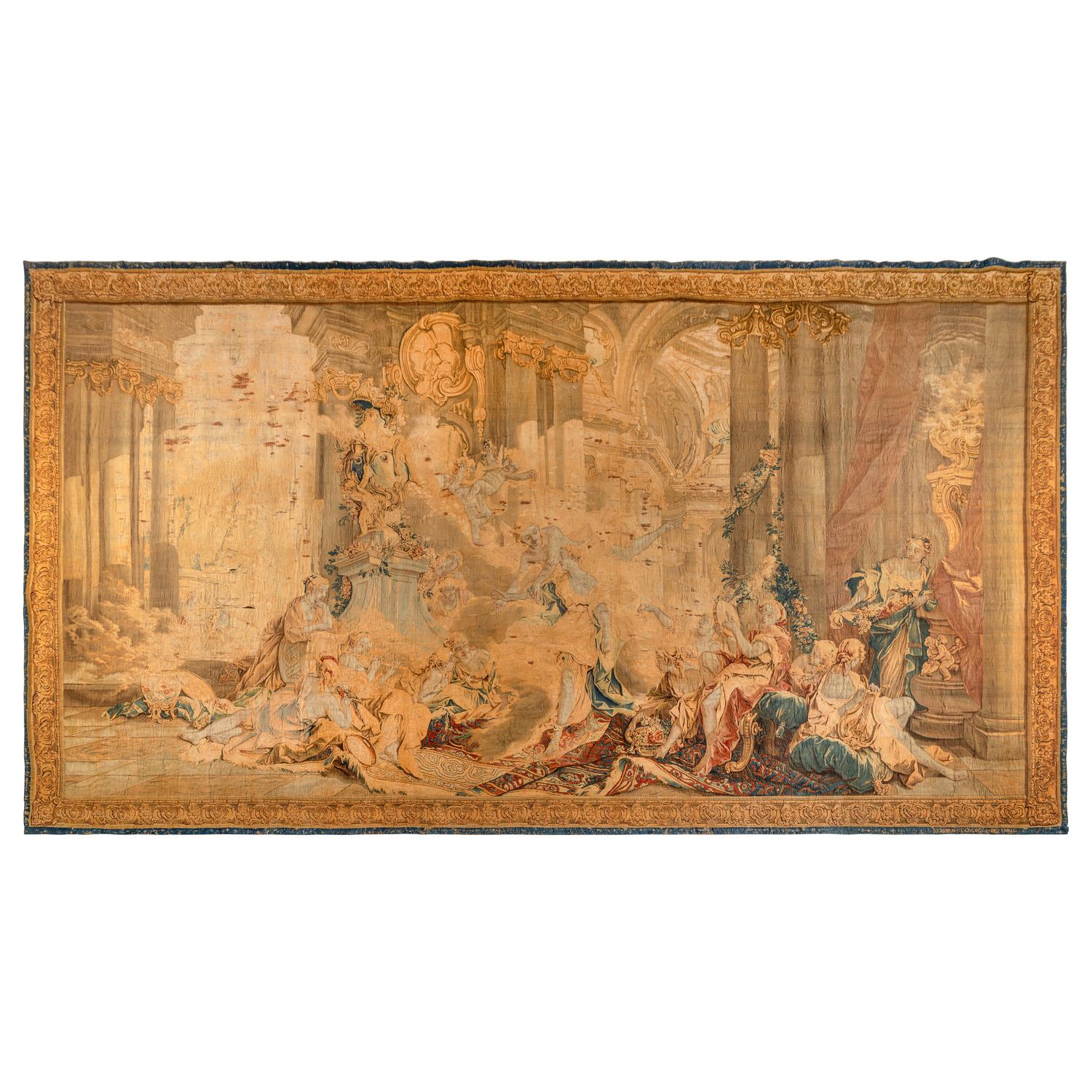 A Beauvais Mythological Tapestry