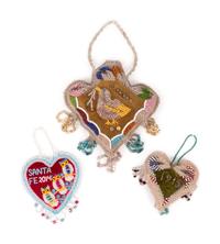 Haudenosaunee Beaded Whimseys, Hearts and Spades