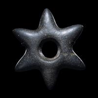 A Moche Stone Mace Head