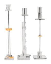 Three candlesticks for Swid Powell, Italy