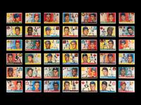 A Group of 140 1955 and 1956 Topps Baseball Cards Including Multiple Hall of Famers and High Numbers,