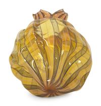 A Monumental Blown Glass Vase, in the Manner of Pilchuk School — 20th Century