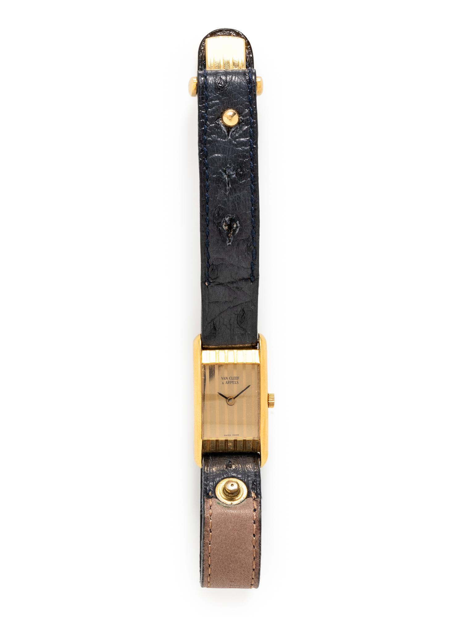 VAN CLEEF & ARPELS, 18K YELLOW GOLD WATCH
