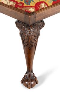 A George II Mahogany Corner Chair