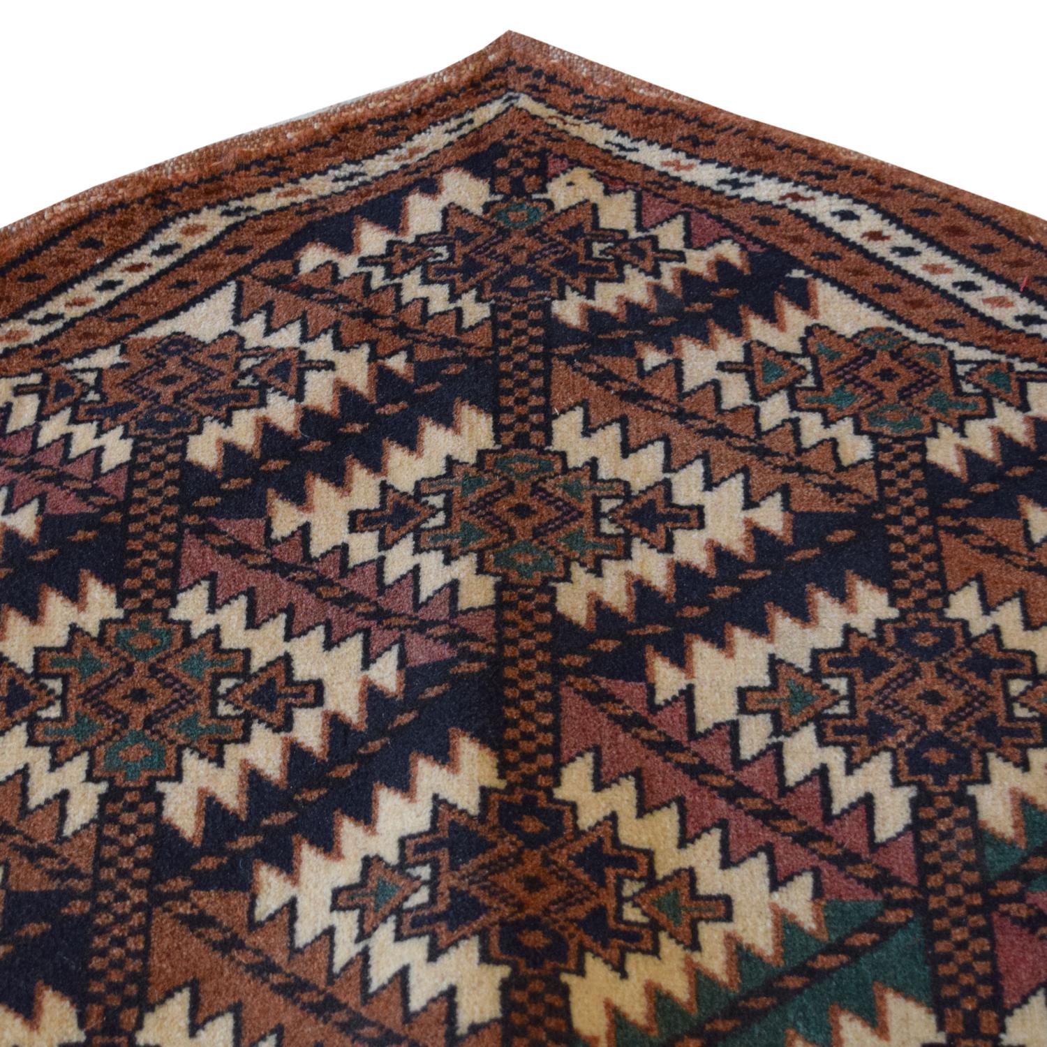 A Camel Saddle Blanket 44" W x 40" H — Iran, 20th Century
