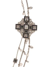 Chanel Brasserie C ollection Cross Necklace, 2015