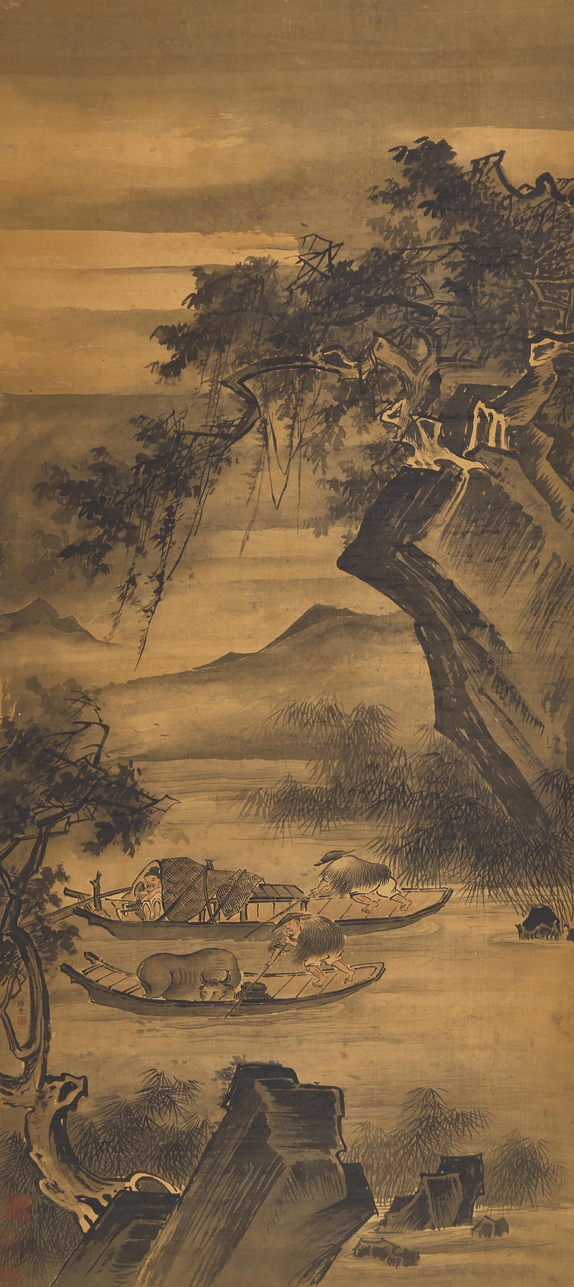 After Lu Qing 陆青（款，年代不詳）