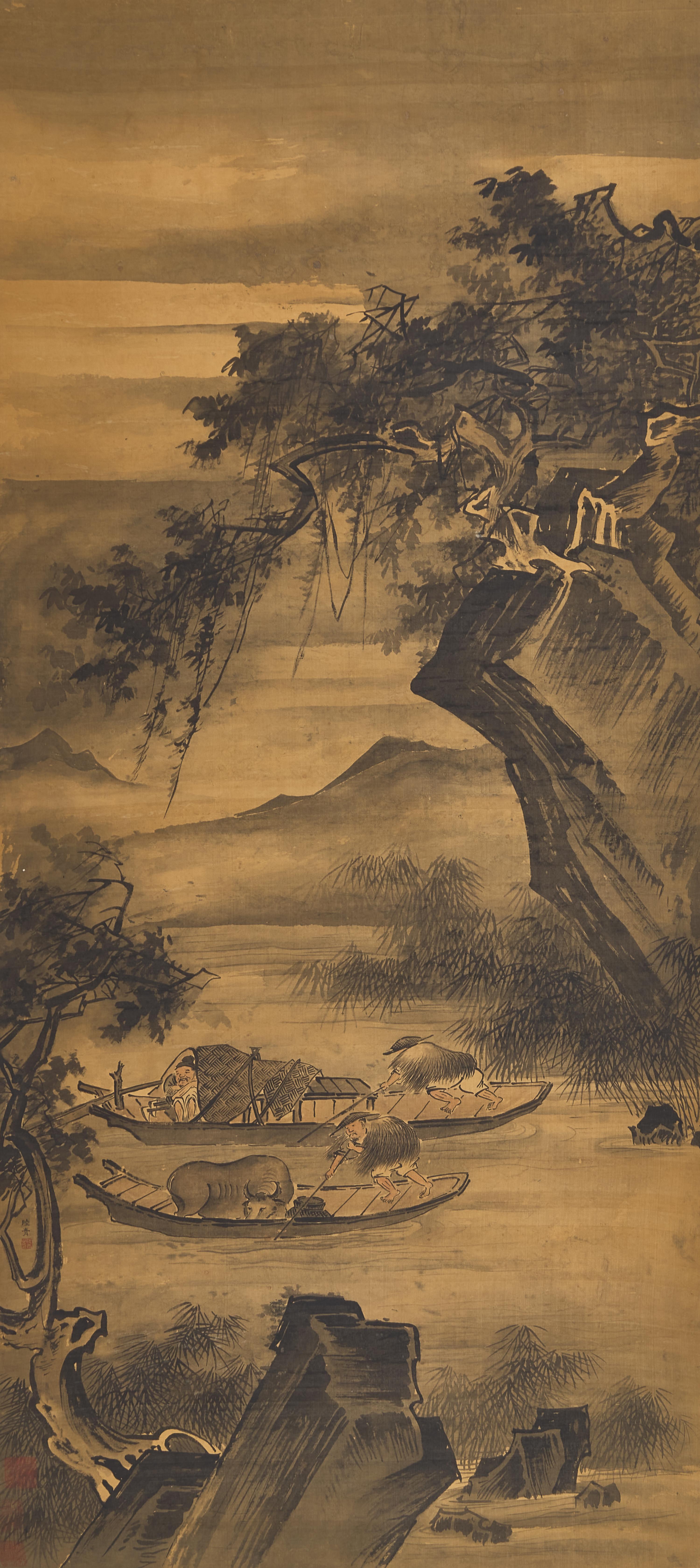 After Lu Qing 陆青（款，年代不詳）