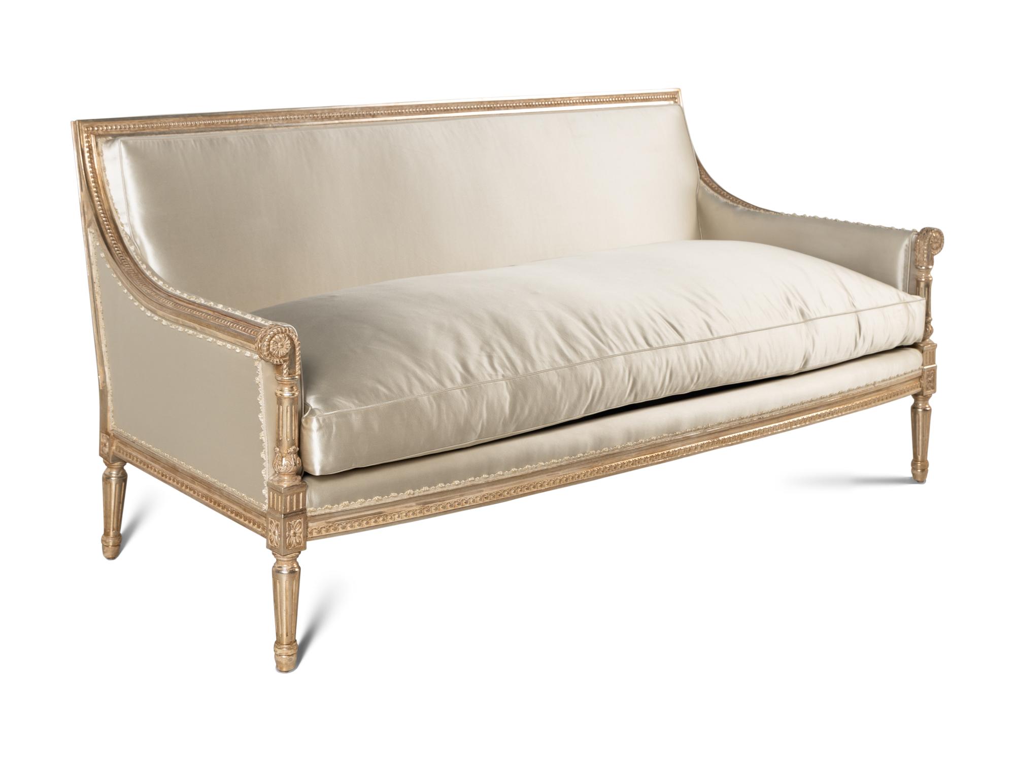 A Nancy Corzine Rateau Settee