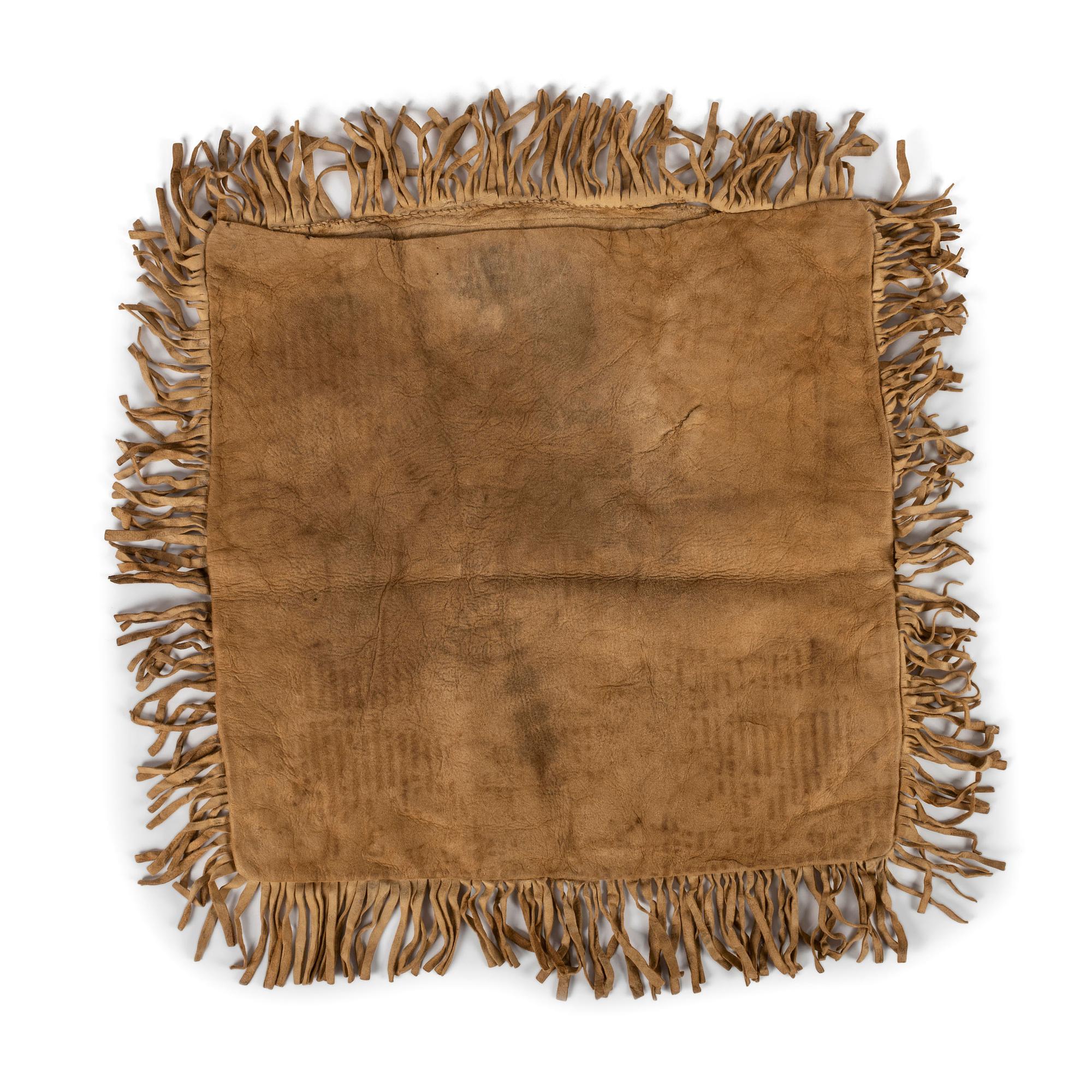 Northern Cree Beaded Hide Panel