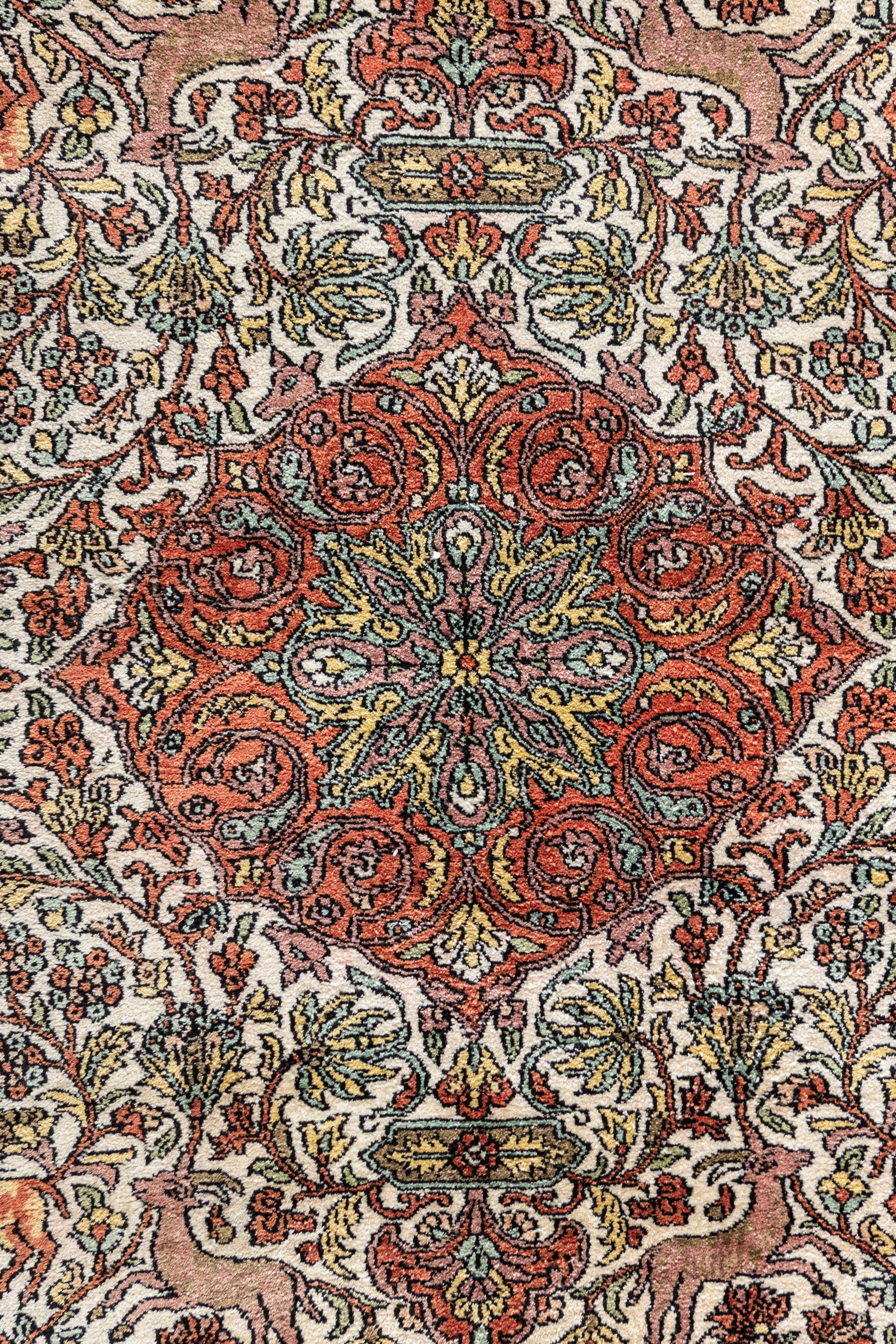 A Persian Silk Rug