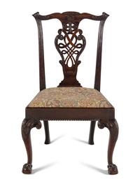 A George II Mahogany Side Chair