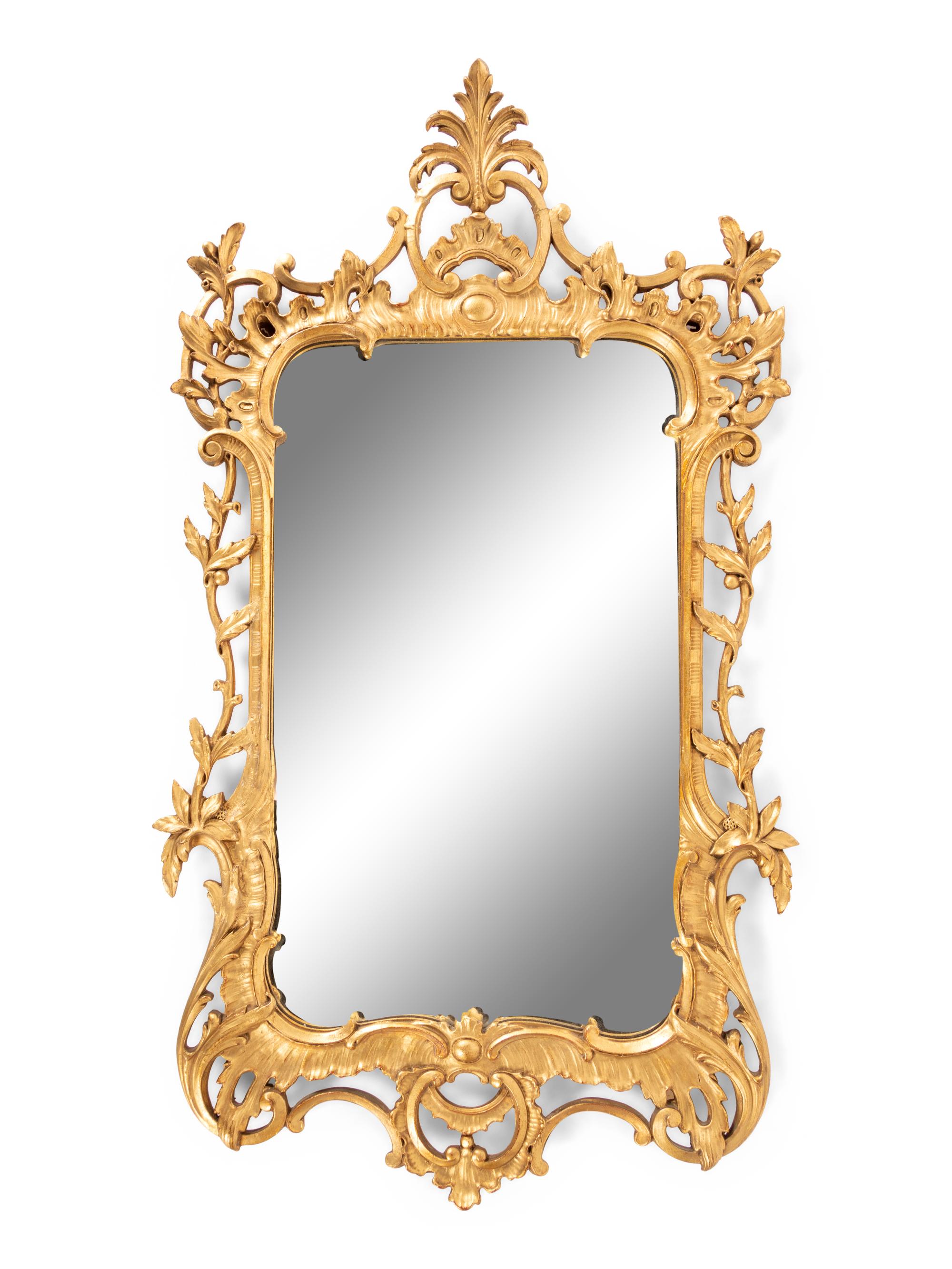A George II Style GIltwood Mirror