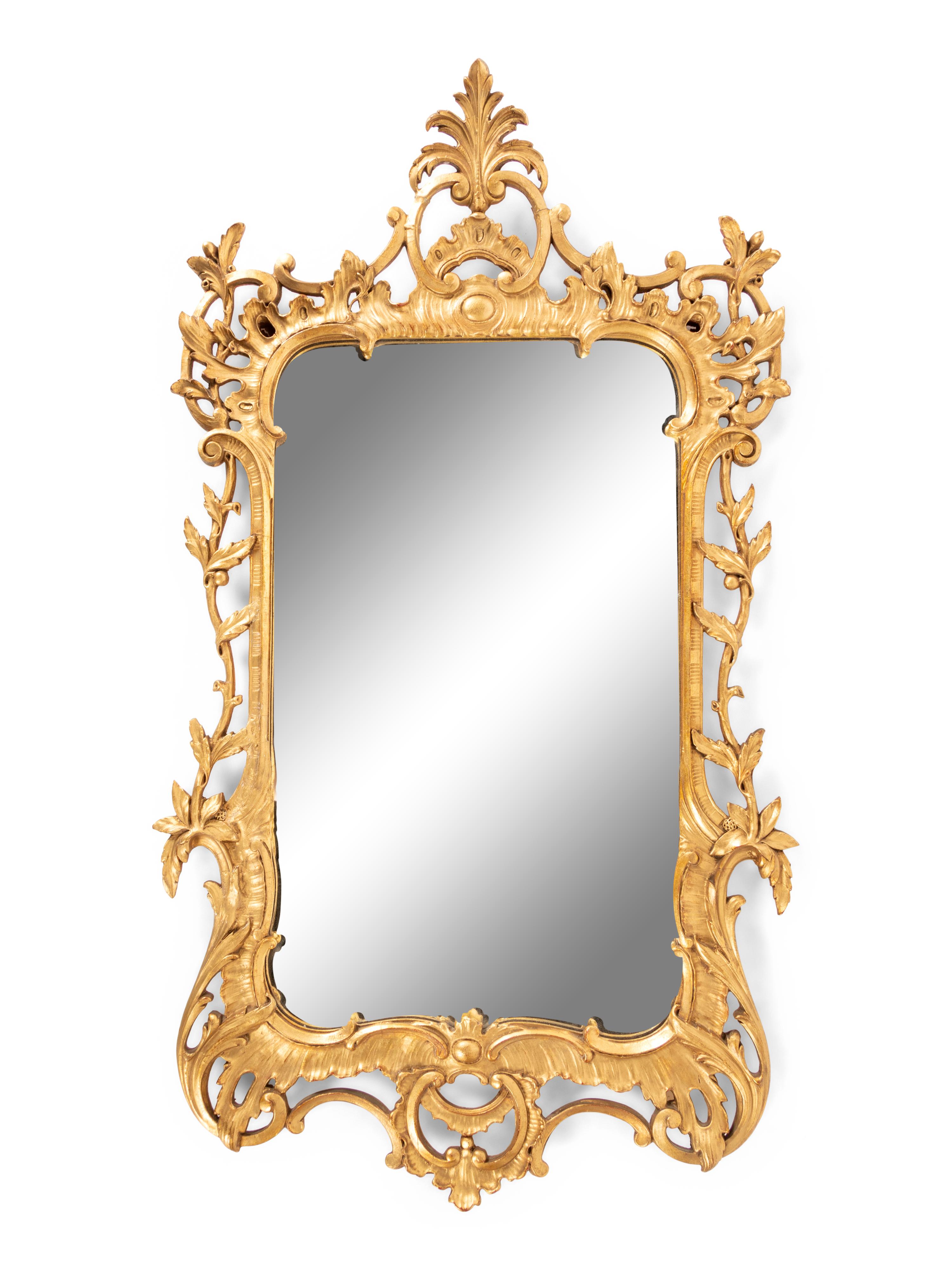 A George II Style GIltwood Mirror