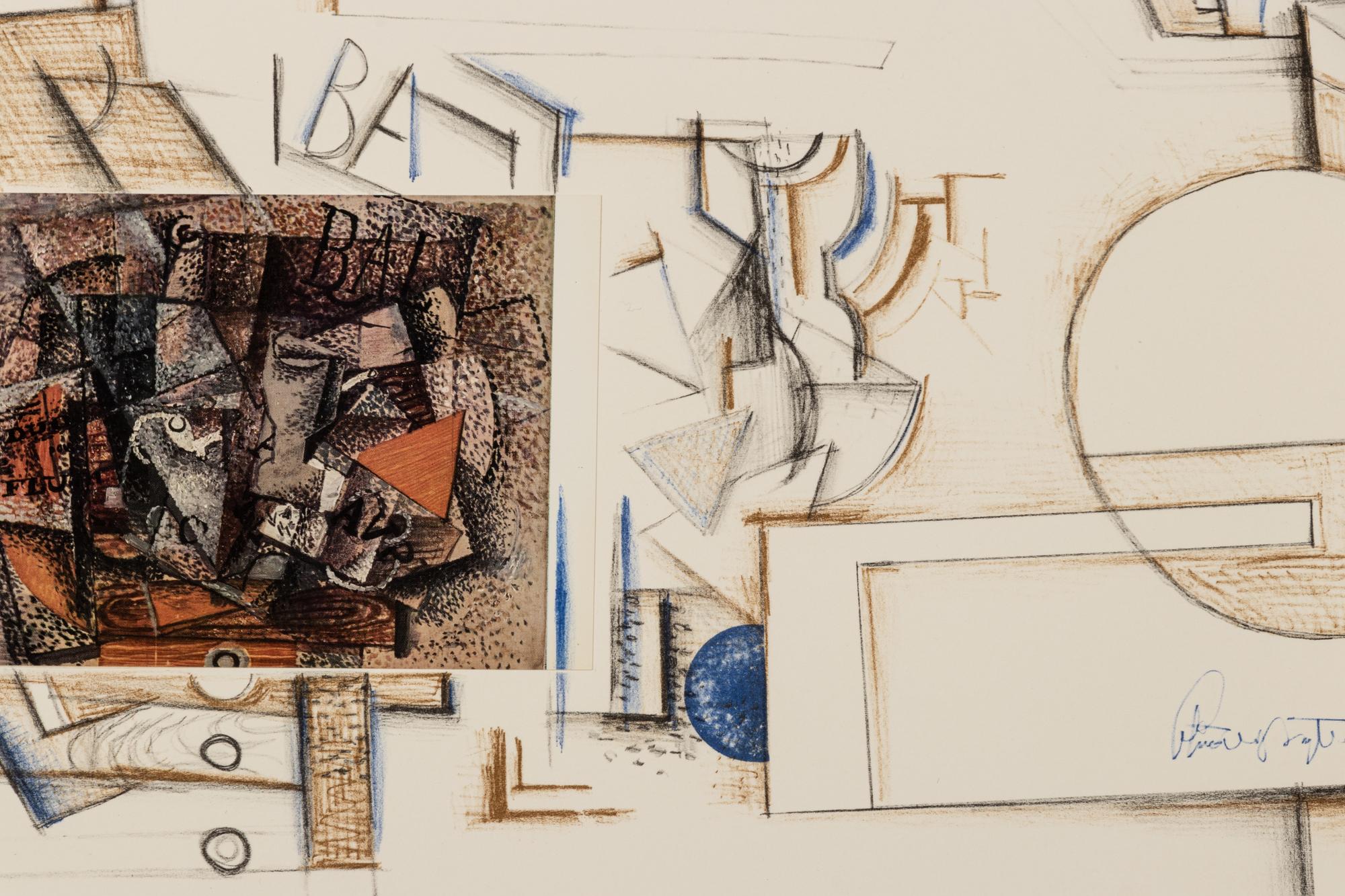 Braque (from Six Drawing Tables )