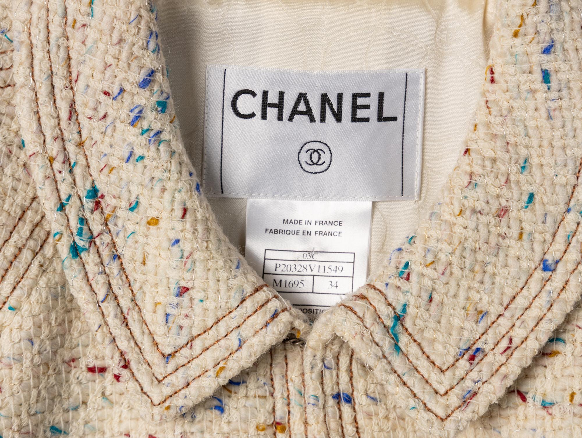 Chanel, Flecked Tweed Jacket
