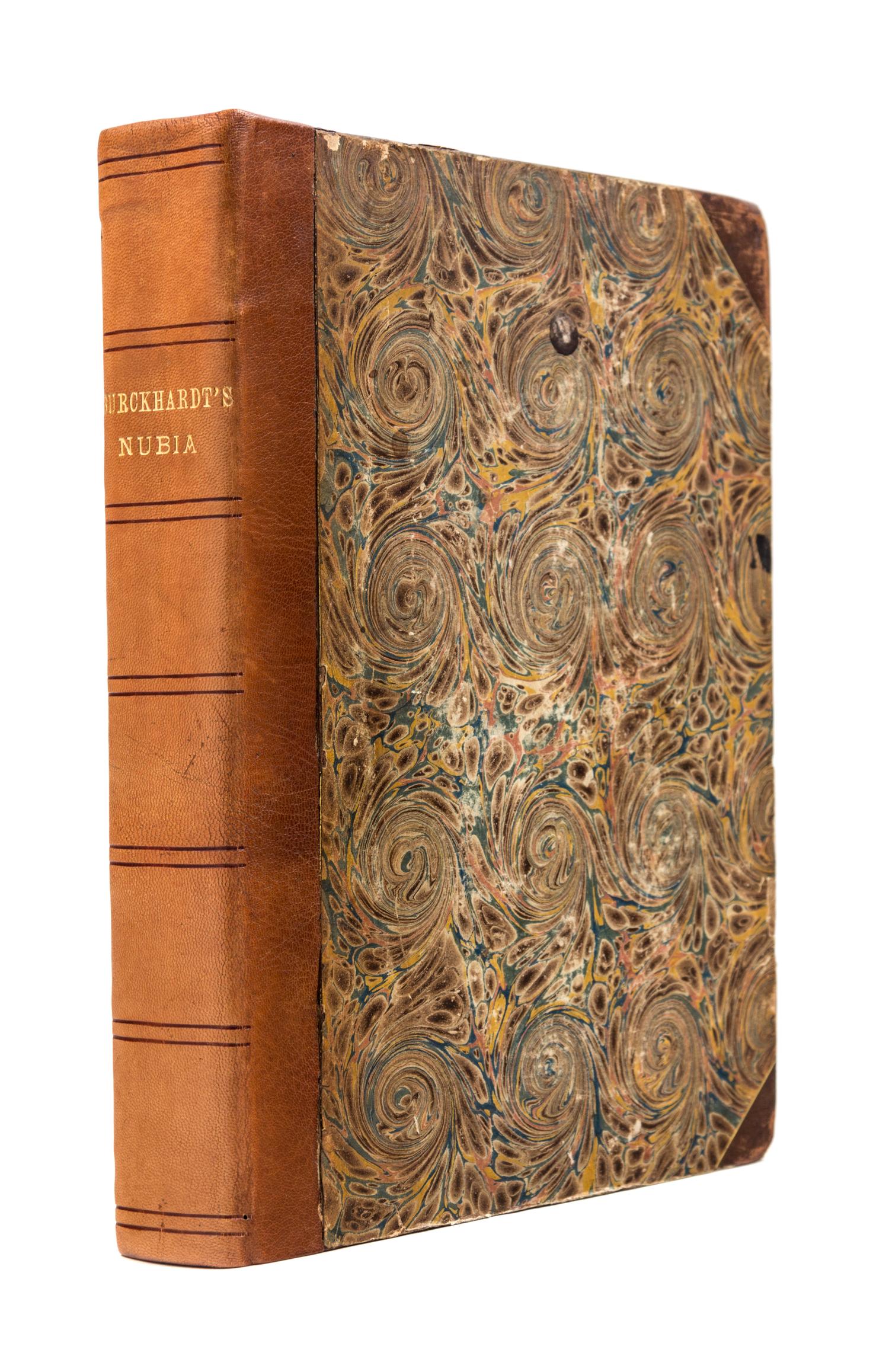 BURCKHARDT, John Lewis (1784-1817). Travels in Nubia. London: John Murray, 1819.