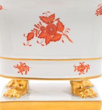 A Collection of Herend Chinese Bouquet Porcelain Table Articles